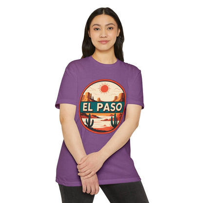 El Paso Desert Patch T-Shirt — Retro Southwestern Travel Tee