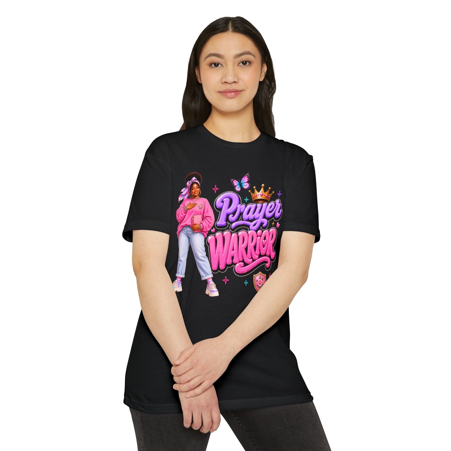 Prayer Warrior T-Shirt — Empowering Faith Graphic Tee
