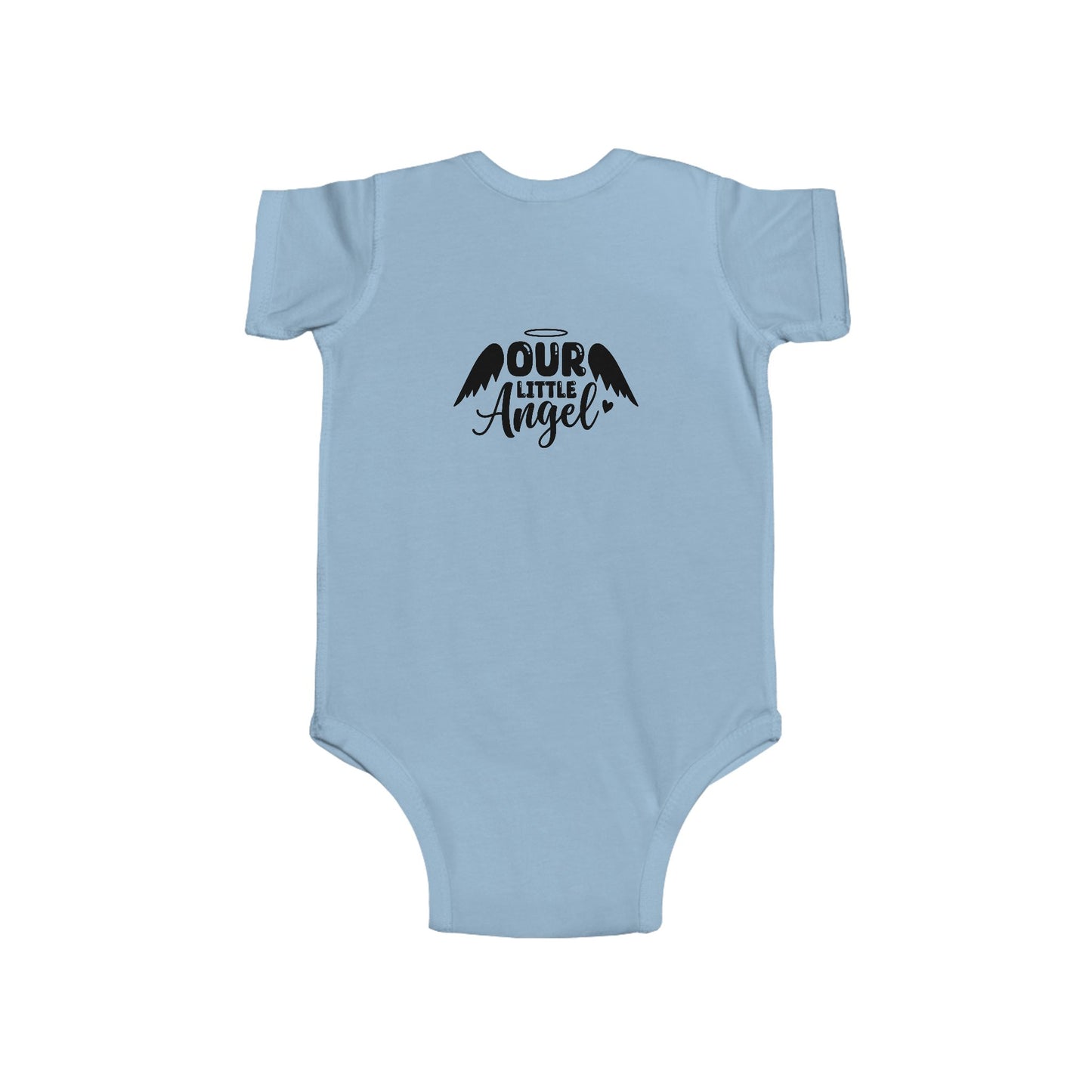 Infant Bodysuit - "Our Little Angel" Baby Onesie with Angel Wings (Newborn Gift)