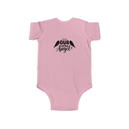 Infant Bodysuit - "Our Little Angel" Baby Onesie with Angel Wings (Newborn Gift)