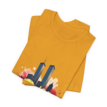 9/11 Memorial T-Shirt — Never Forget Tribute Tee