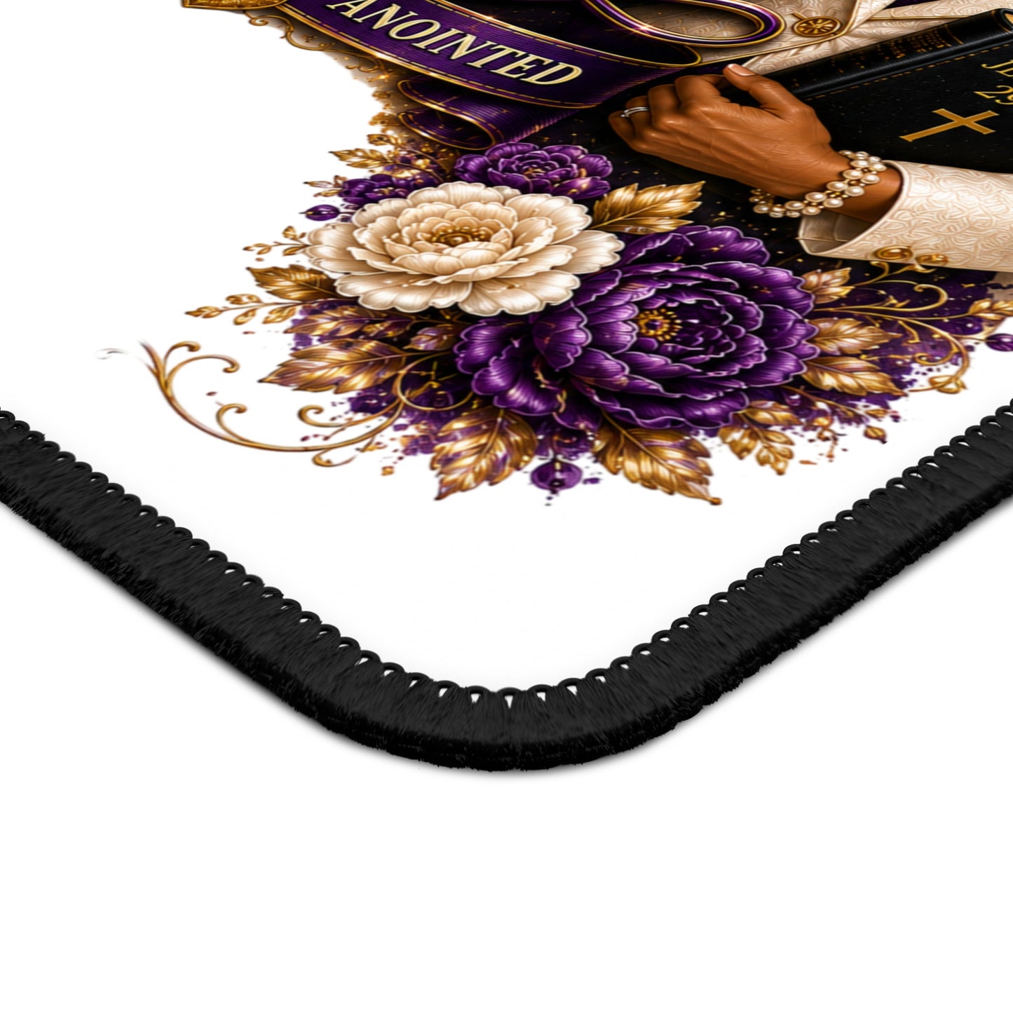 First Lady Christian Gaming Mouse Pad — "Chosen • Called • Anointed" Inspirational Desk Mat