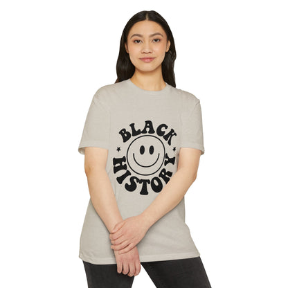 Black History Smiley T-Shirt – Retro Retro Vibe Celebration Tee