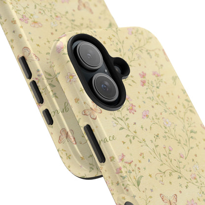 Soft Faith, Gentle Grace Phone Case | Christian floral iPhone Case