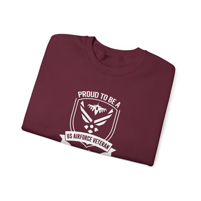 Proud to Be a US Airforce Veteran Sweatshirt