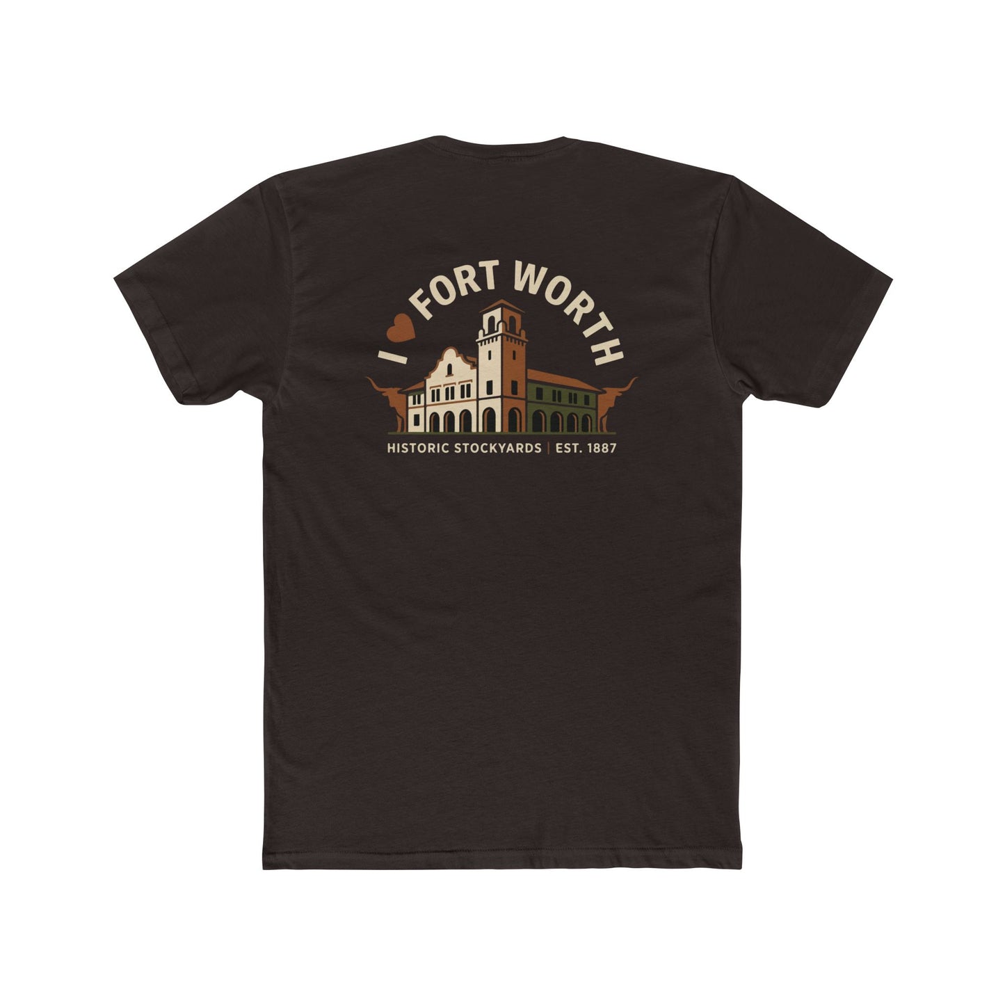 Fort Worth Historic Stockyards Tee — I  Fort Worth Graphic T-Shirt