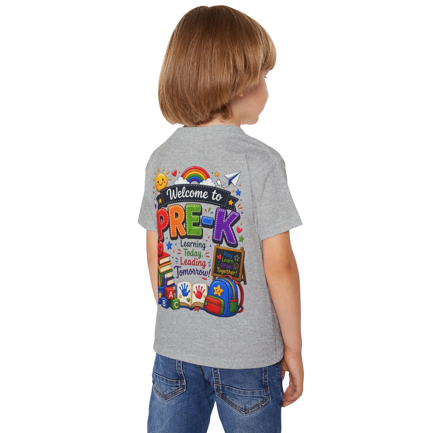 Welcome to Pre-K Toddler T-Shirt — Colorful Back-to-School Preschool Shirt