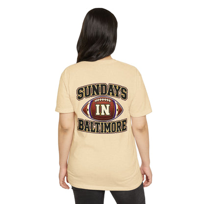 Sundays in Baltimore Football T‑Shirt