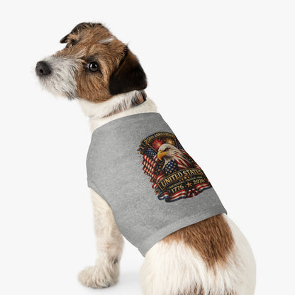 Patriotic Pet Tank — 250th United States Anniversary Eagle (1776–2026)