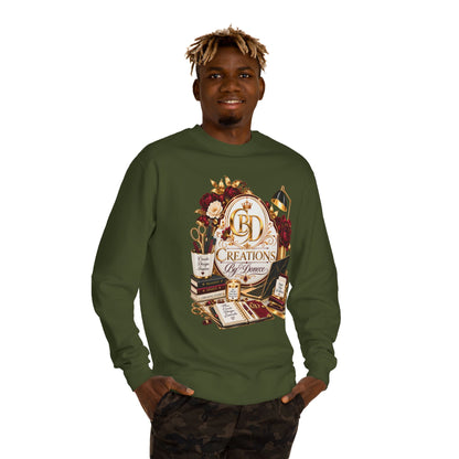 Crewneck Sweatshirt — Vintage Desk Creations Logo