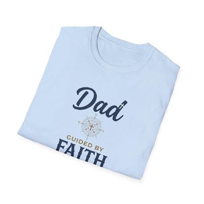Dad Guided by Faith T-Shirt