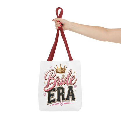 Bride Era Tote Bag — Bachelorette Bride Crown Tote for Bridal Shower & Wedding Weekend