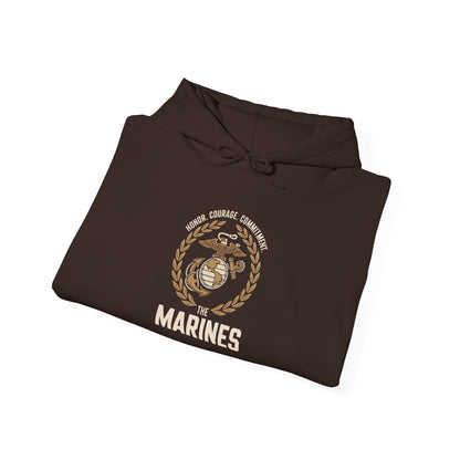 Honor Courage Commitment The Marinesk Hoodie