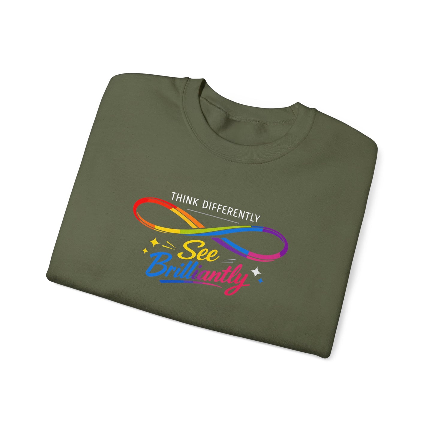 Think Differently See Brilliantly Sweatshirt