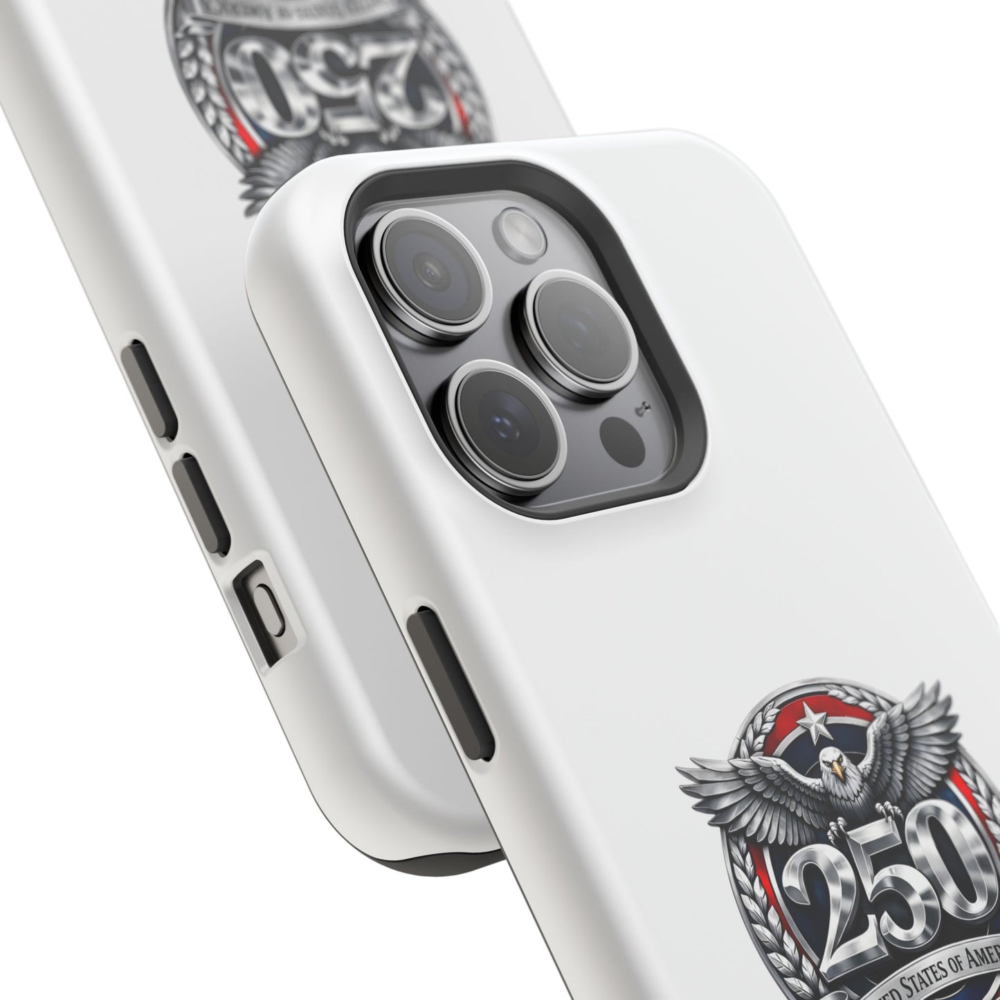 iPhone Magnetic Impact Case — 250th Anniversary Eagle Badge Design