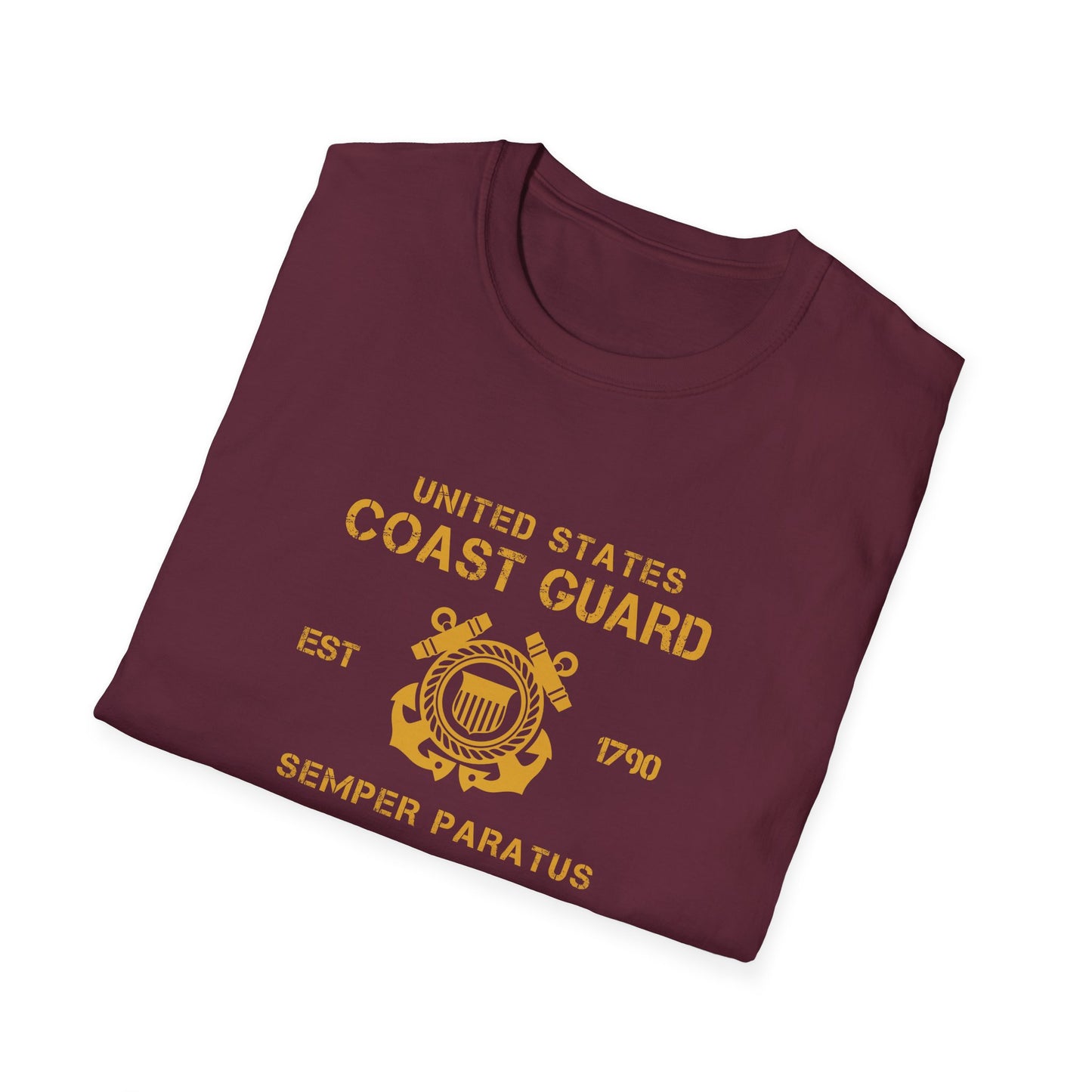 United States Coast Guard EST 1790 Semper Paratus T-Shirt