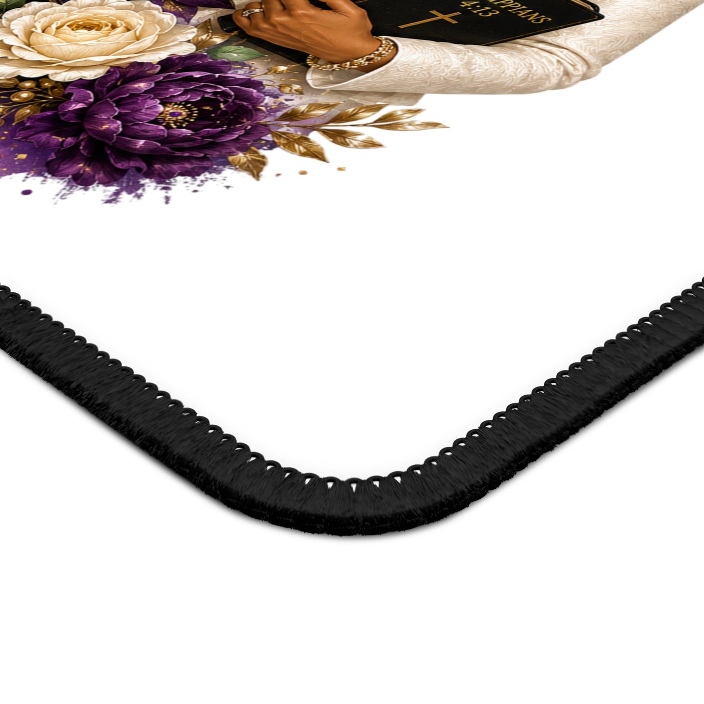 Chosen to Encourage Gaming Mouse Pad — Christian Woman "Called to Serve" Inspirational Design