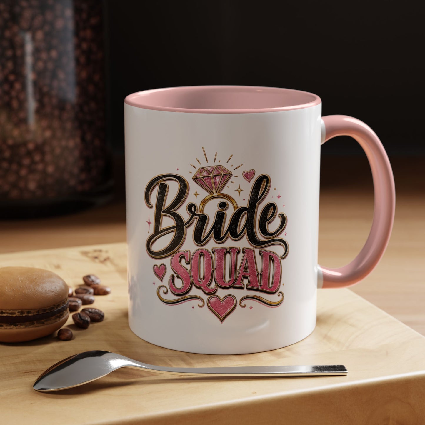 Bride Squad Coffee Mug — Bachelorette Party Gift, Bridal Shower Accent Mug