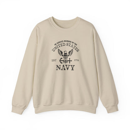 In-Service Member of the United States Navy Sweatshirt