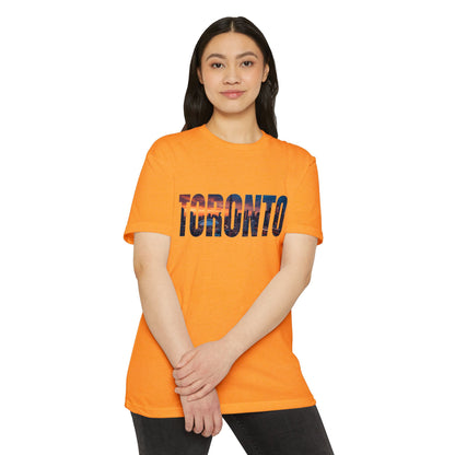 Toronto Skyline T‑Shirt — Retro City Text Tee