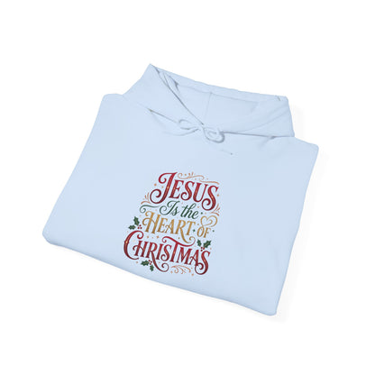 "Jesus is the Heart of Christmas" Hoodie