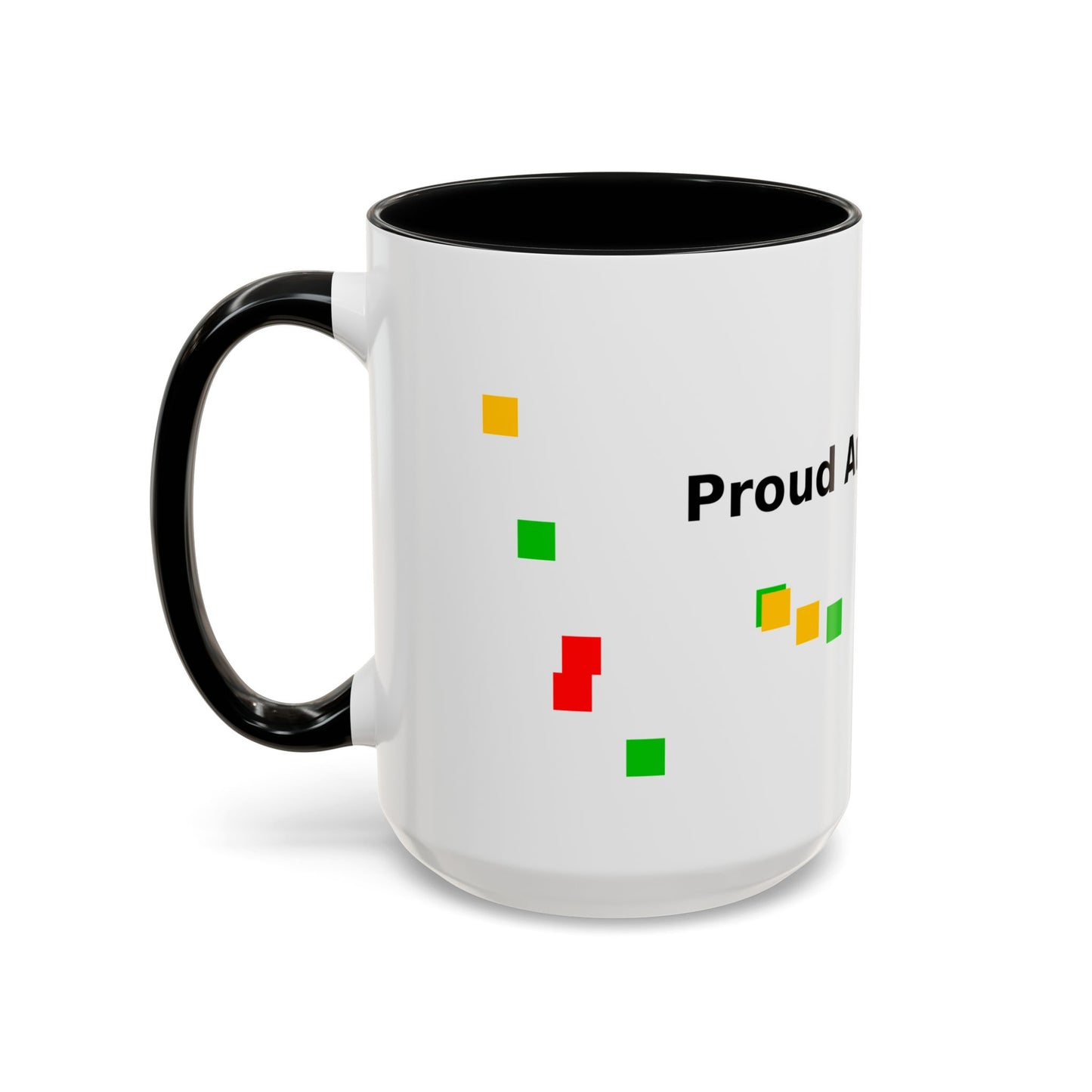 Autism Proud Mom Accent Coffee Mug – 11/15oz Color Accent