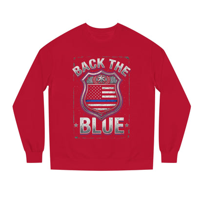 Back the Blue Sweatshirt — Police Support Crewneck