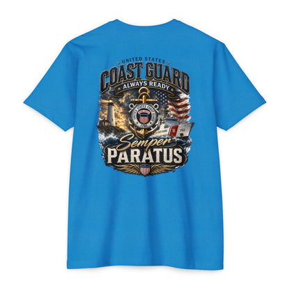 Coast Guard Semper Paratus T-Shirt – U.S. Coast Guard Veteran Tee