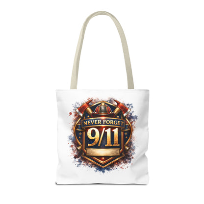 Never Forget 9/11 Memorial Tote Bag