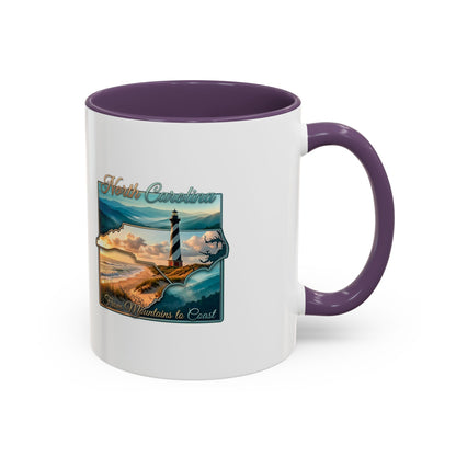 Coastal Lighthouse Coffee Mug – From Mountains to Coast Accent Mug