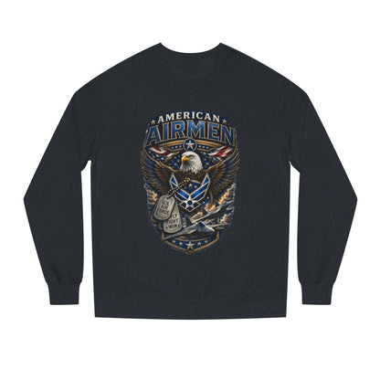 American Airmen Eagle Sweatshirt — Patriotic Air Force Crewneck