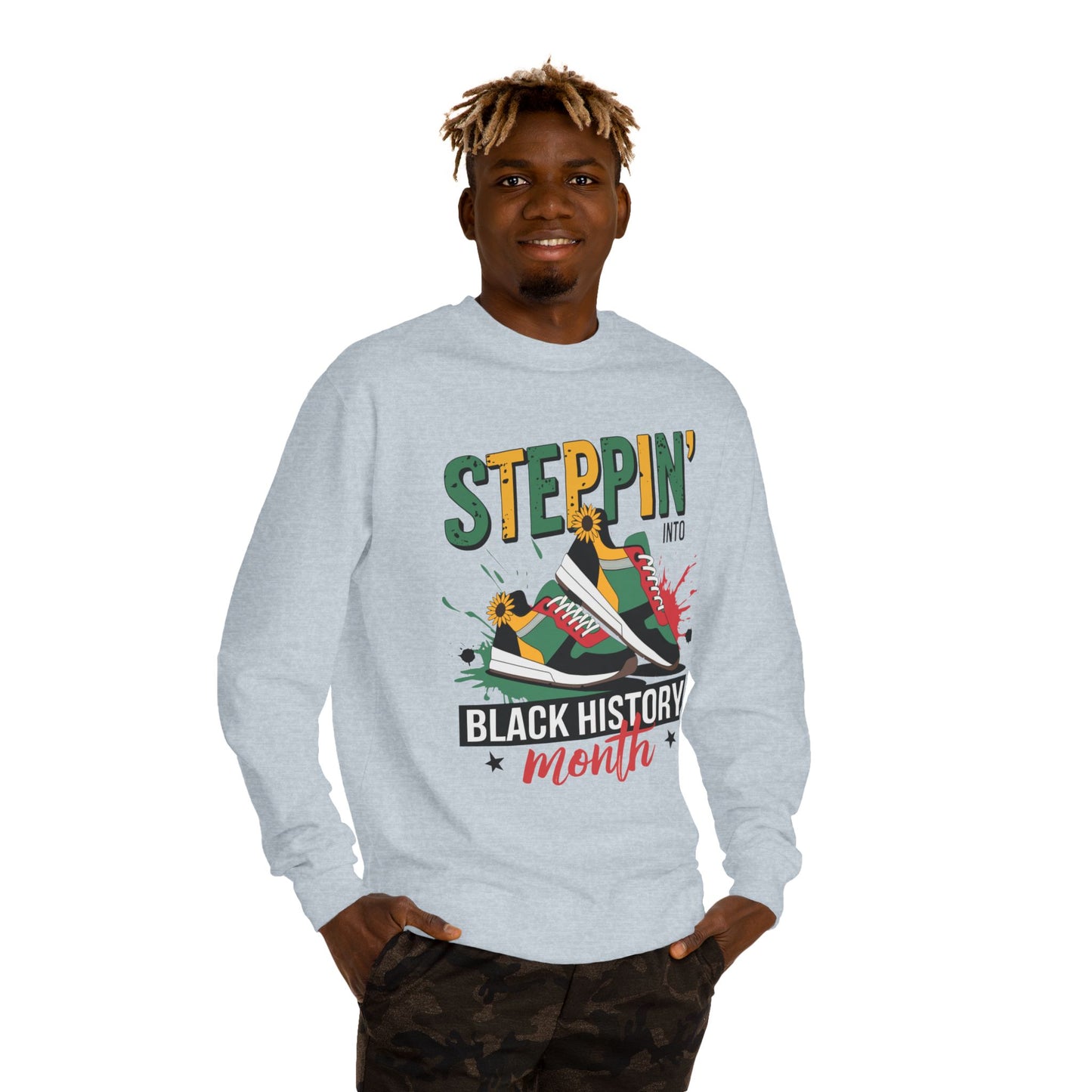 Steppin' Into Black History Month Sweatshirt