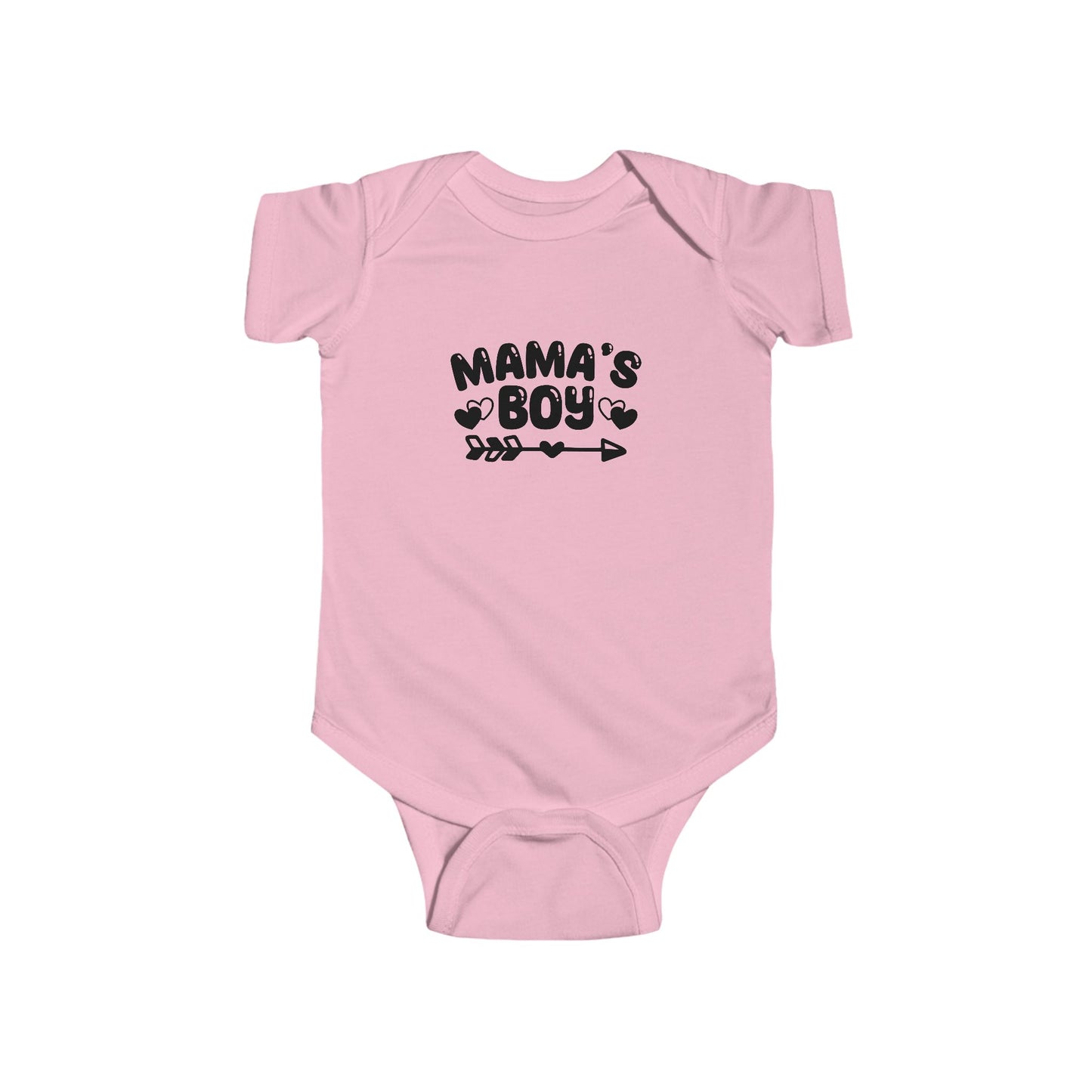 Mama's Boy Infant Bodysuit – Cute Arrow & Paw Print Baby Onesie