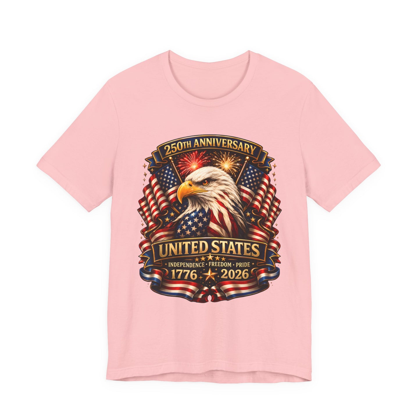 1776–2026 United States 250th Anniversary Eagle T-Shirt