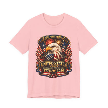 1776–2026 United States 250th Anniversary Eagle T-Shirt