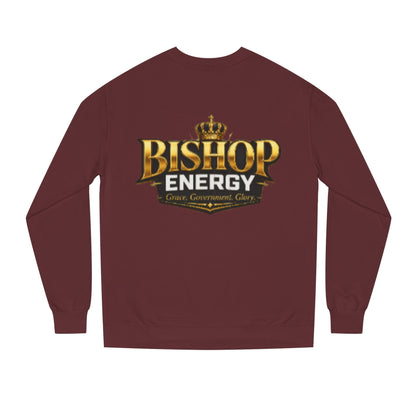Bishop Energy Crewneck Sweatshirt — Gold Crown Logo Streetwear