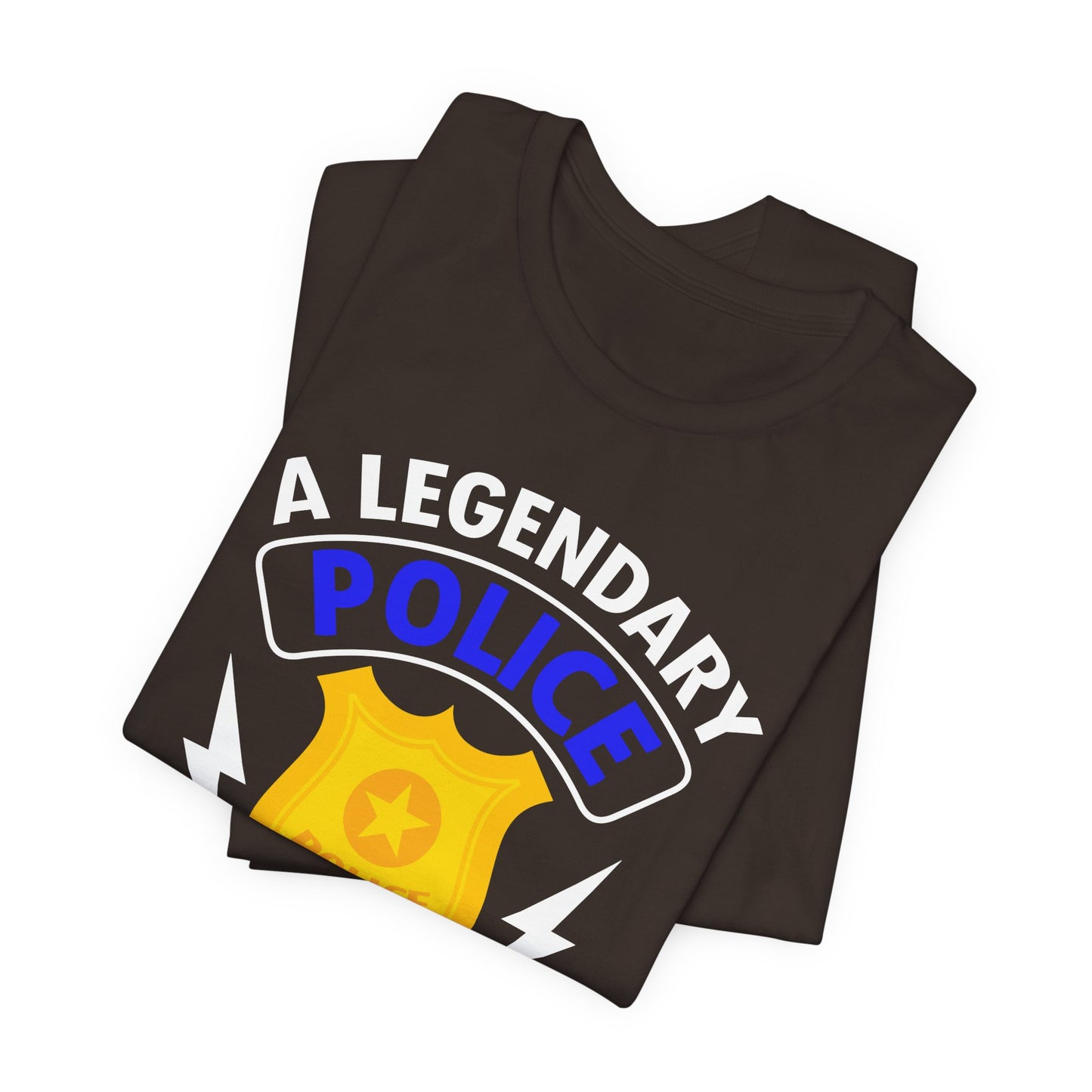 Retired Police Lieutenant T-Shirt — "A Legendary Police Lieutenant Has Retired"