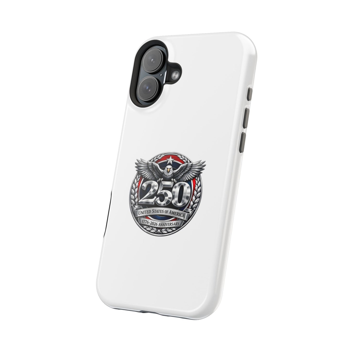 iPhone Magnetic Impact Case — 250th Anniversary Eagle Badge Design