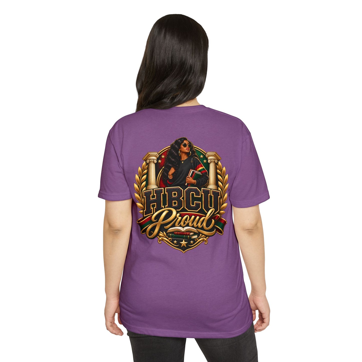 HBCU Proud T-Shirt — Retro Collegiate Black Graduate Design