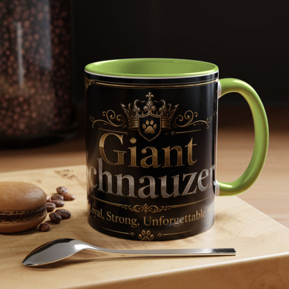 Giant Schnauzer Coffee Mug — Loyal, Strong, Unforgettable Accent Mug (11/15oz)