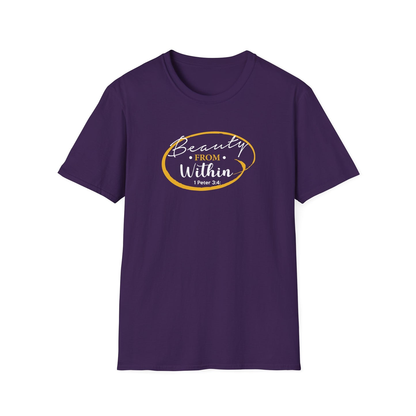 Beauty From. Within 1 Peter 3:4 T-Shirt