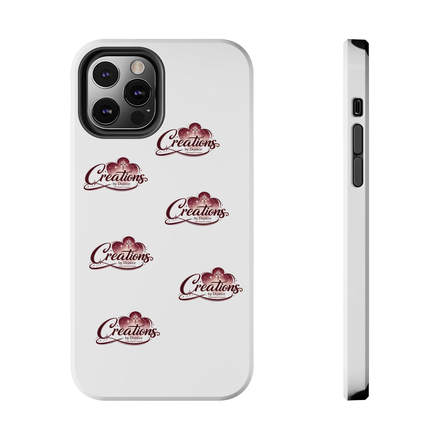 Logo Pattern Tough Phone Case — Creations Repeat Design