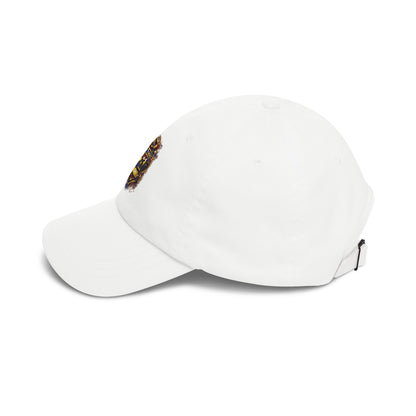 9/11 Memorial Dad Cap — Firefighter Badge Emblem Tribute Hat