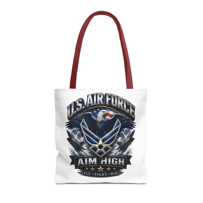 U.S. Air Force Aim High Tote Bag — Patriotic Eagle Military Tote