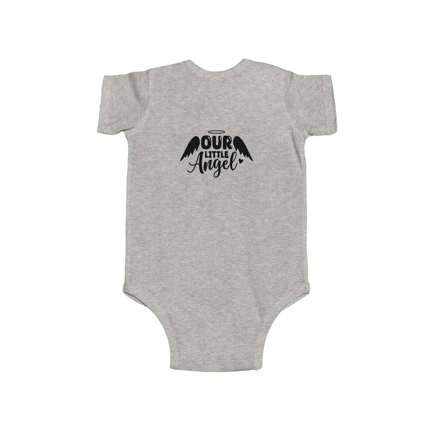 Infant Bodysuit - "Our Little Angel" Baby Onesie with Angel Wings (Newborn Gift)