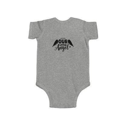 Infant Bodysuit - "Our Little Angel" Baby Onesie with Angel Wings (Newborn Gift)