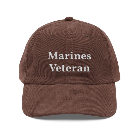 Vintage Corduroy Cap (Embroidery)