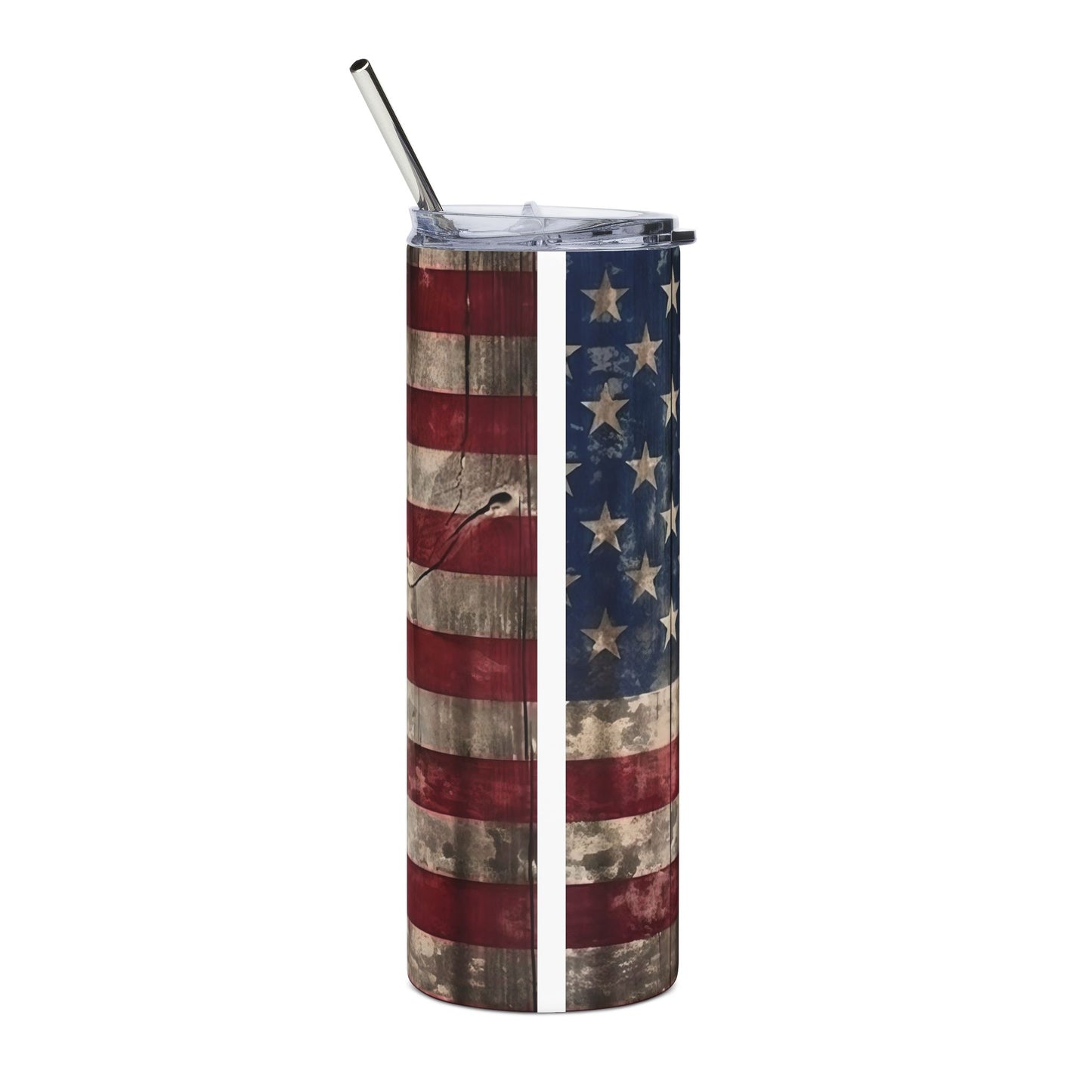 Dad American Flag 20oz Stainless Tumbler