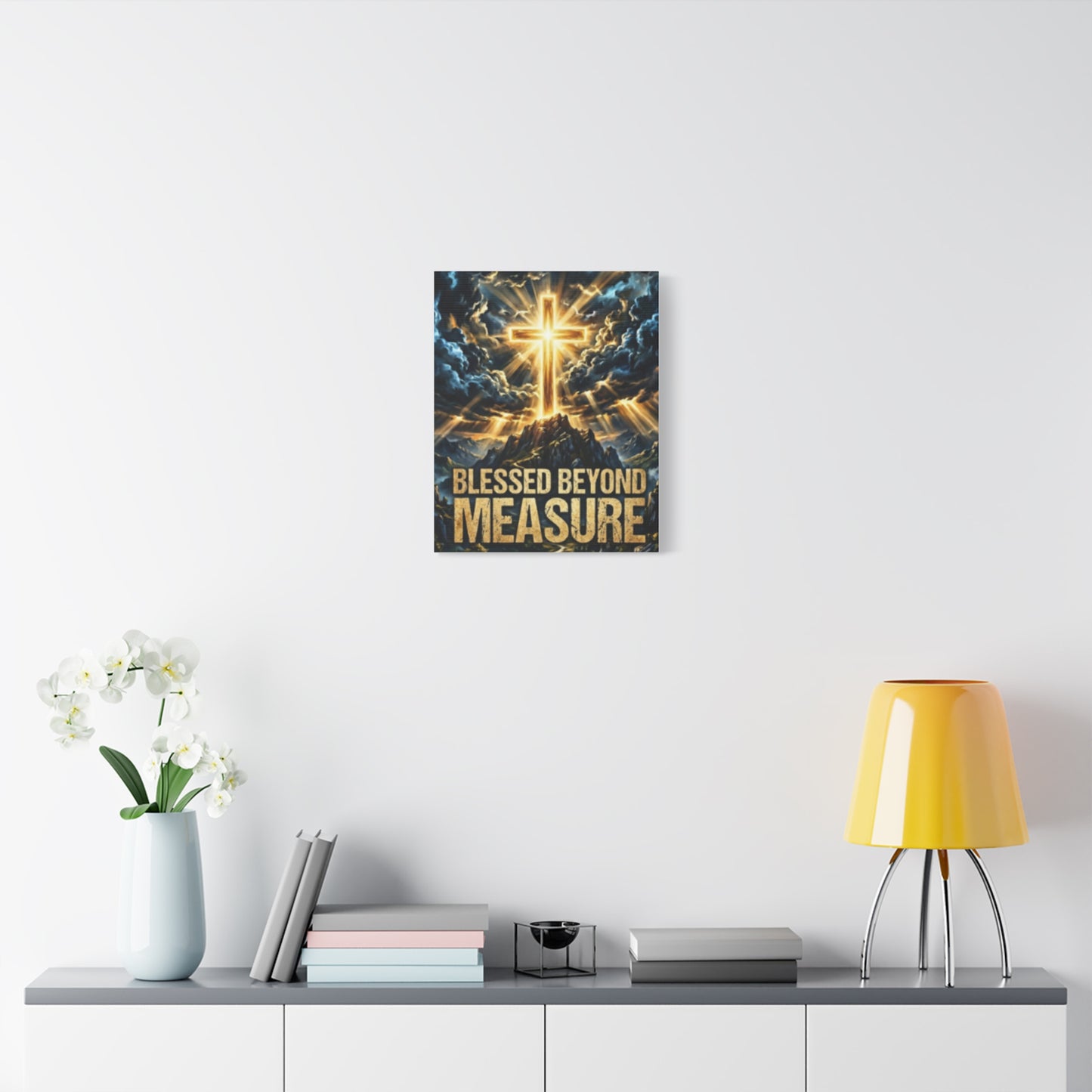 Blessed Beyond Measure Canvas Wall Art