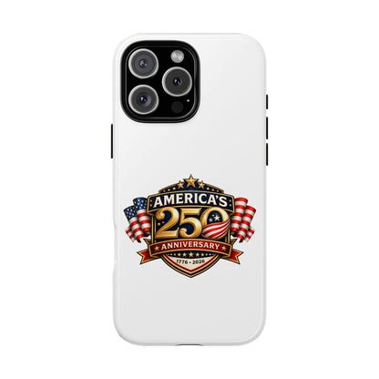 25th Anniversary Patriotic Phone Case — America’s Celebration Design